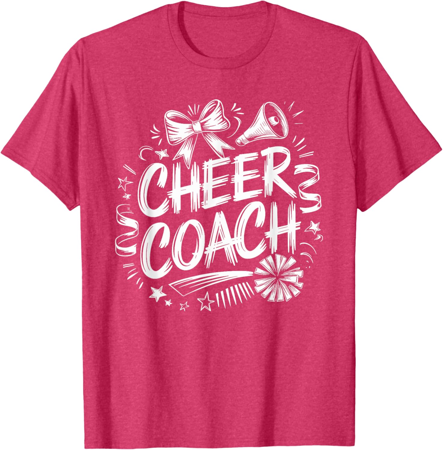 Cheer Coach T-Shirt for Cheerleaders - Cheerleading Apparel Gift - 1