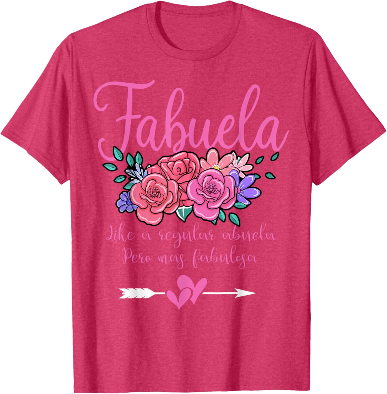 Fabuela Abuela Funny Spanish Grandma Definition T-Shirt for Family Fun - 17
