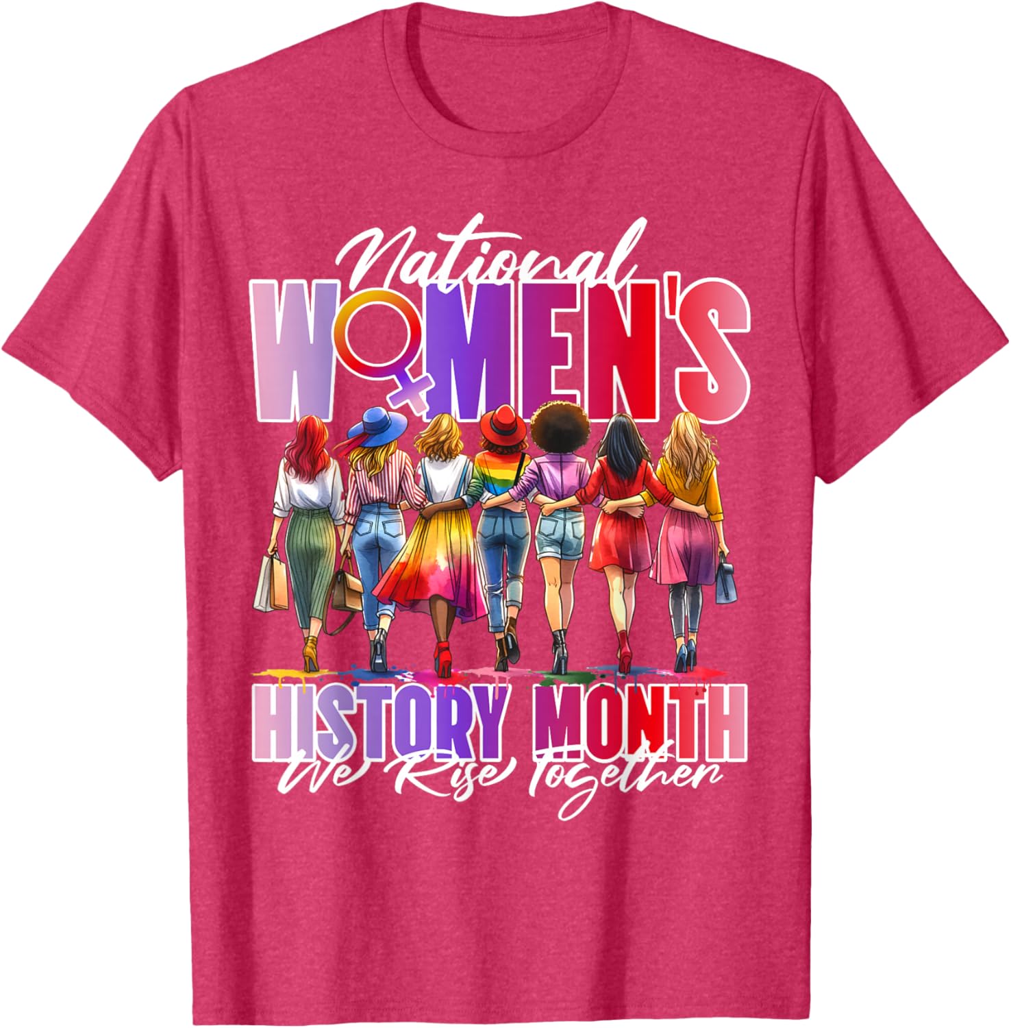 Embrace Equity Women's History Month 2025 T-Shirt for Every Woman - 19