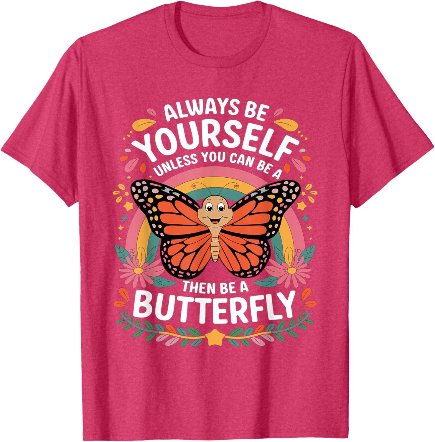 Cute Butterfly T-Shirt with Funny Sarcastic Jokes for Butterfly Lovers - 8