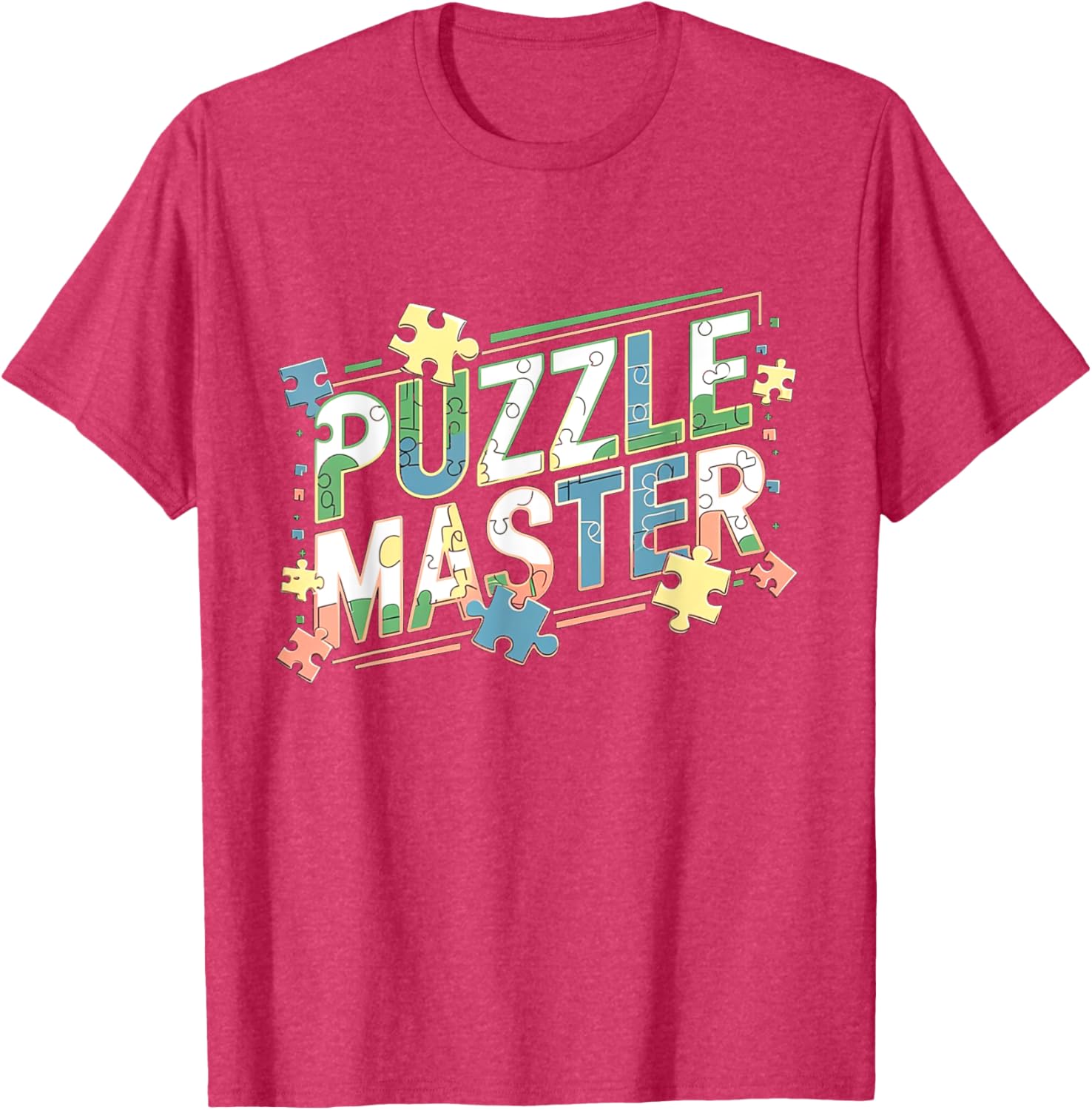 Funny Puzzle Master Jigsaw Puzzle T-Shirt for Creative Minds - 4