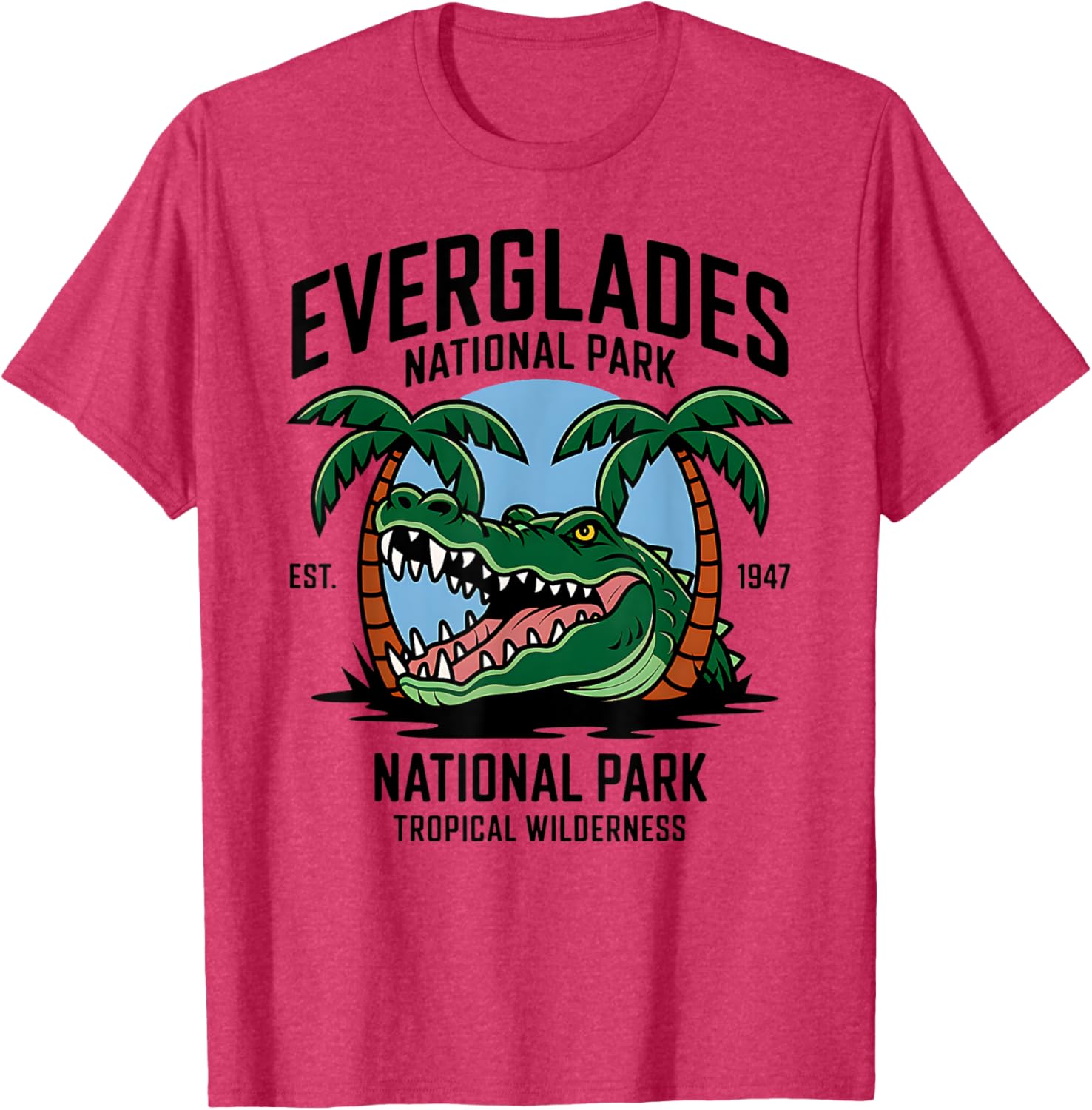 Everglades National Park Tropical Wilderness T-Shirt for Nature Lovers - 21