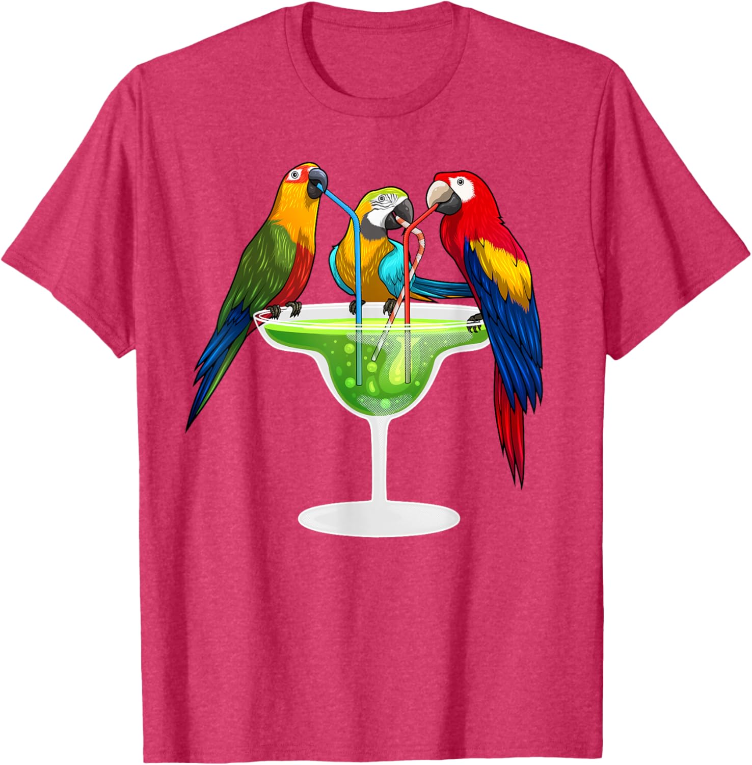 Cool Parrot Art T-Shirt for Bird Lovers - Fun Apparel for All Ages - 9