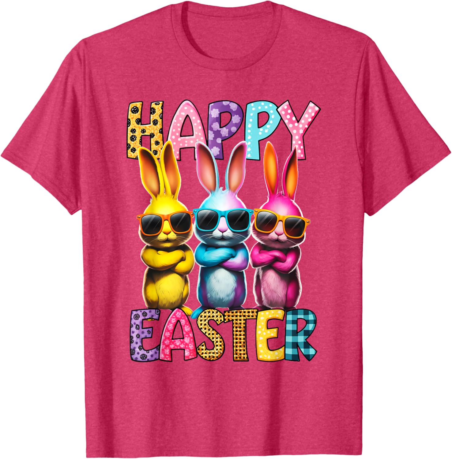 Funny Easter Bunny T-Shirt for Kids and Adults - Happy Easter Tees - 22