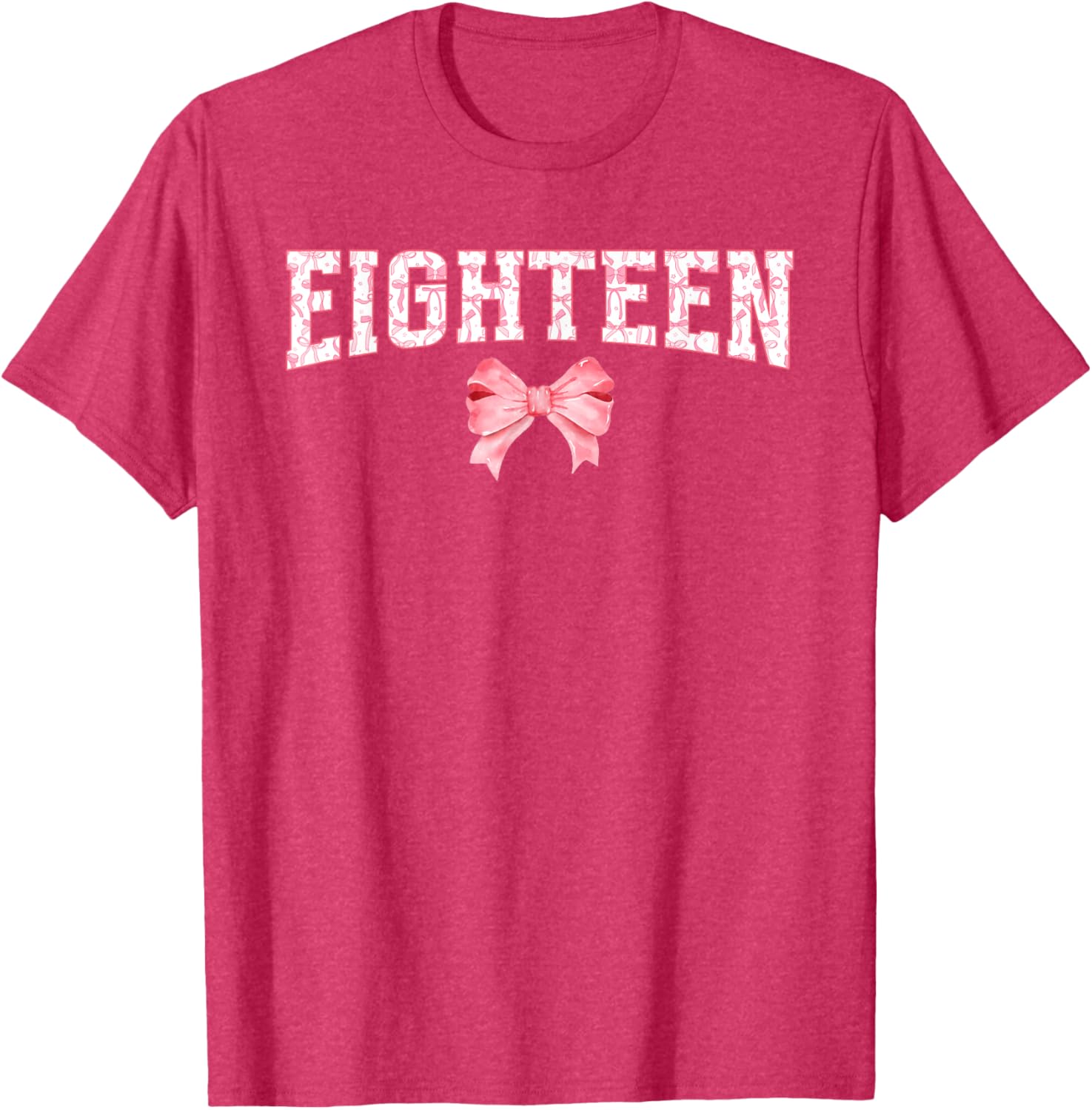 Coquette Bow T-Shirt for 18th Birthday Party Celebrate in Style - 5
