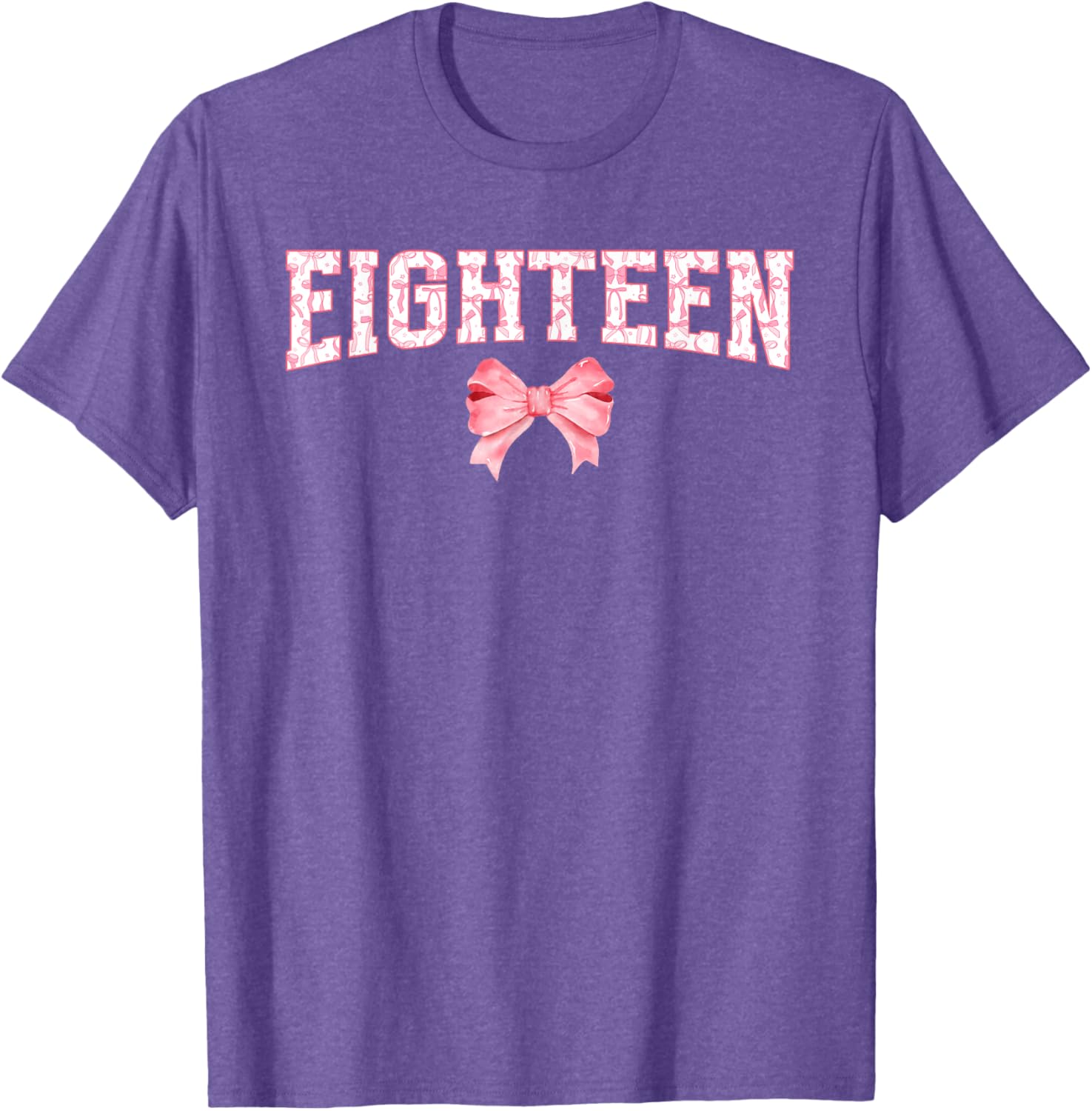 Coquette Bow T-Shirt for 18th Birthday Party Celebrate in Style - 16