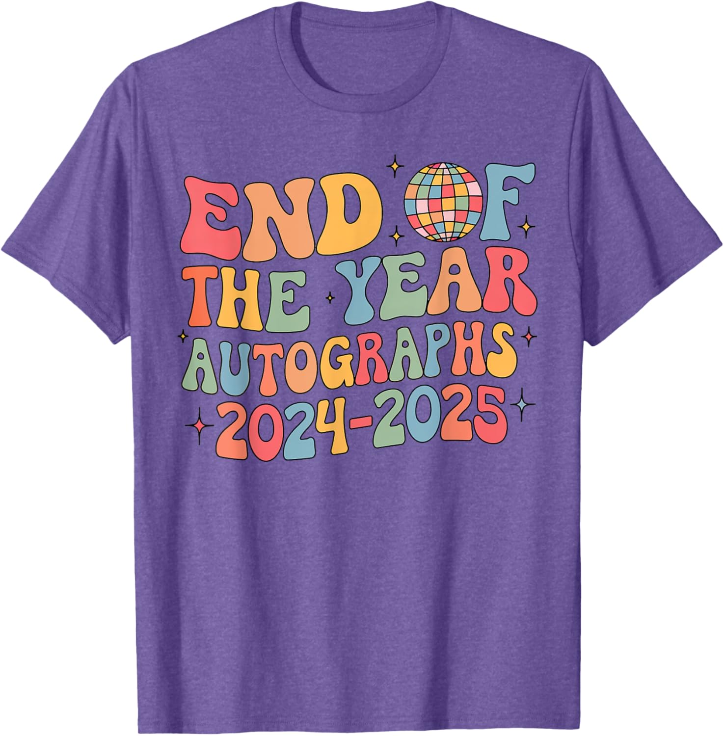 End of Year Autographs T-Shirt for Last Day of School 2024/2025 - 21