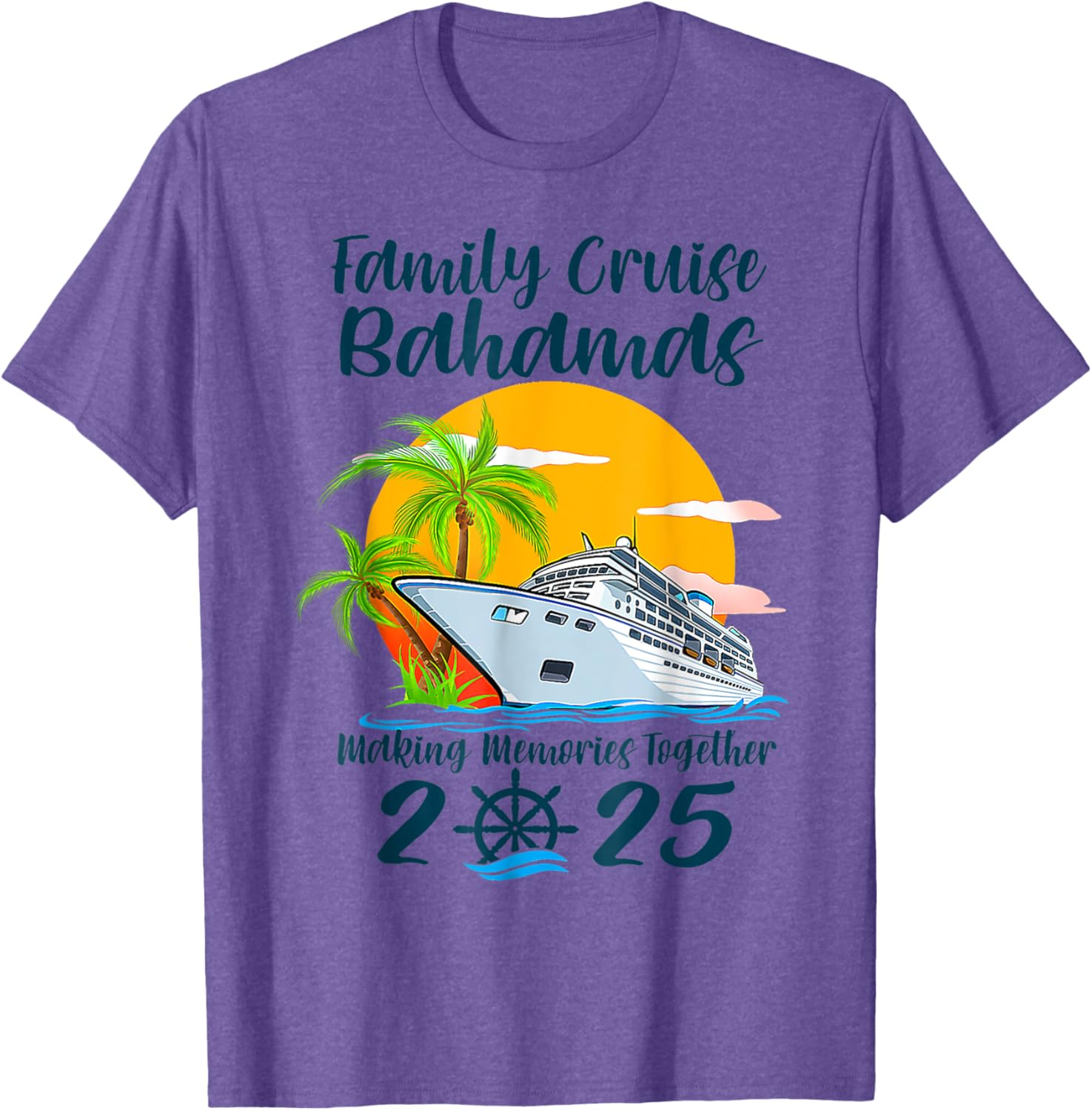Family Cruise Bahamas Vacation 2025 T-Shirt for Making Memories Together - 17