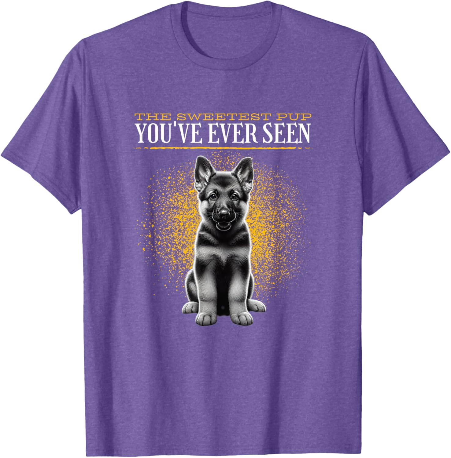 Cute German Shepherd Puppy T-Shirt for Dog Lovers and Pet Owners - 10