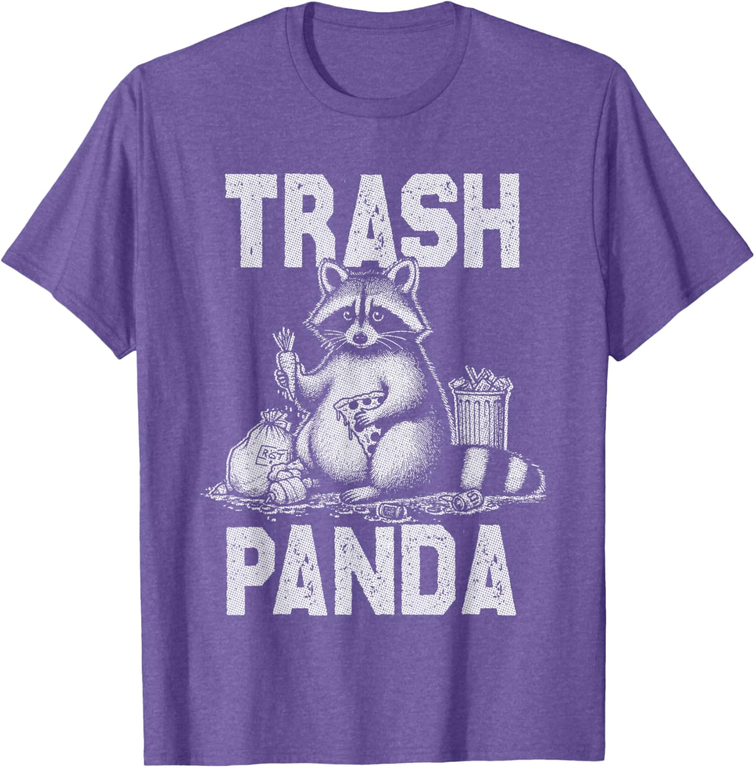Funny Trash Panda Raccoon Eating Garbage T-Shirt for Animal Lovers - 19