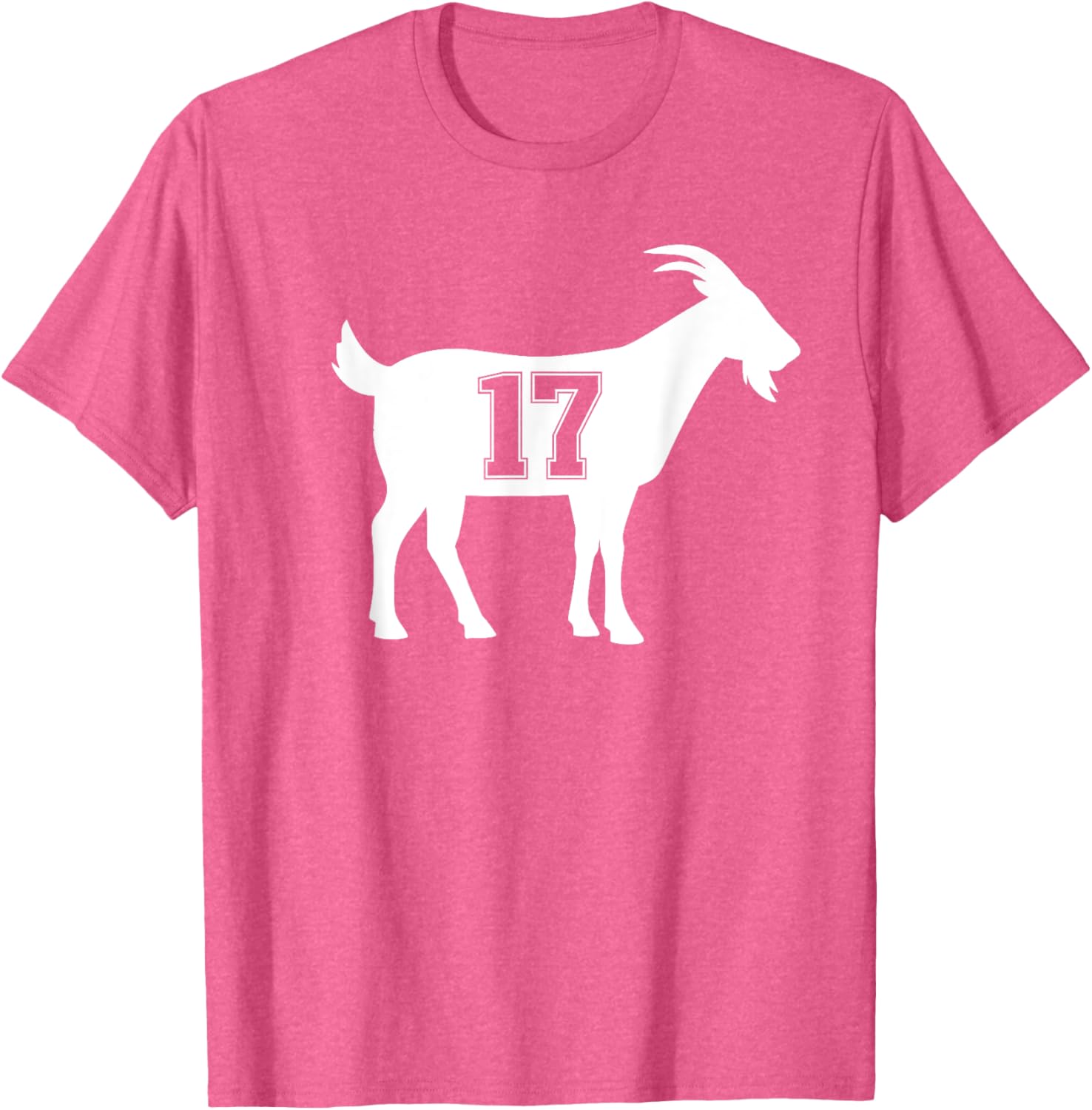 Goat 17 G.O.A.T. Number 17 Goat T-Shirt for Sports Fans and Casual Wear - 20