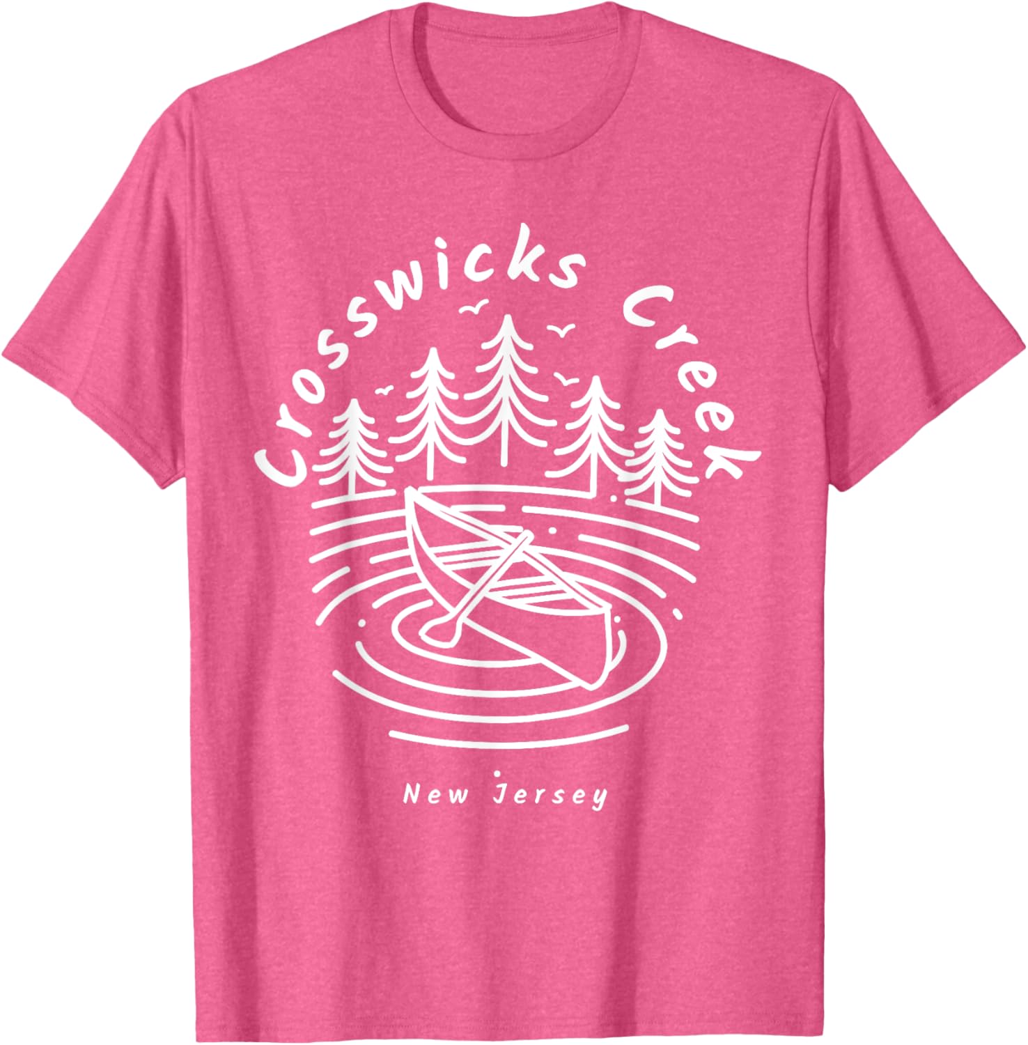 Crosswicks Creek New Jersey T-Shirt Perfect for Locals and Visitors - 9