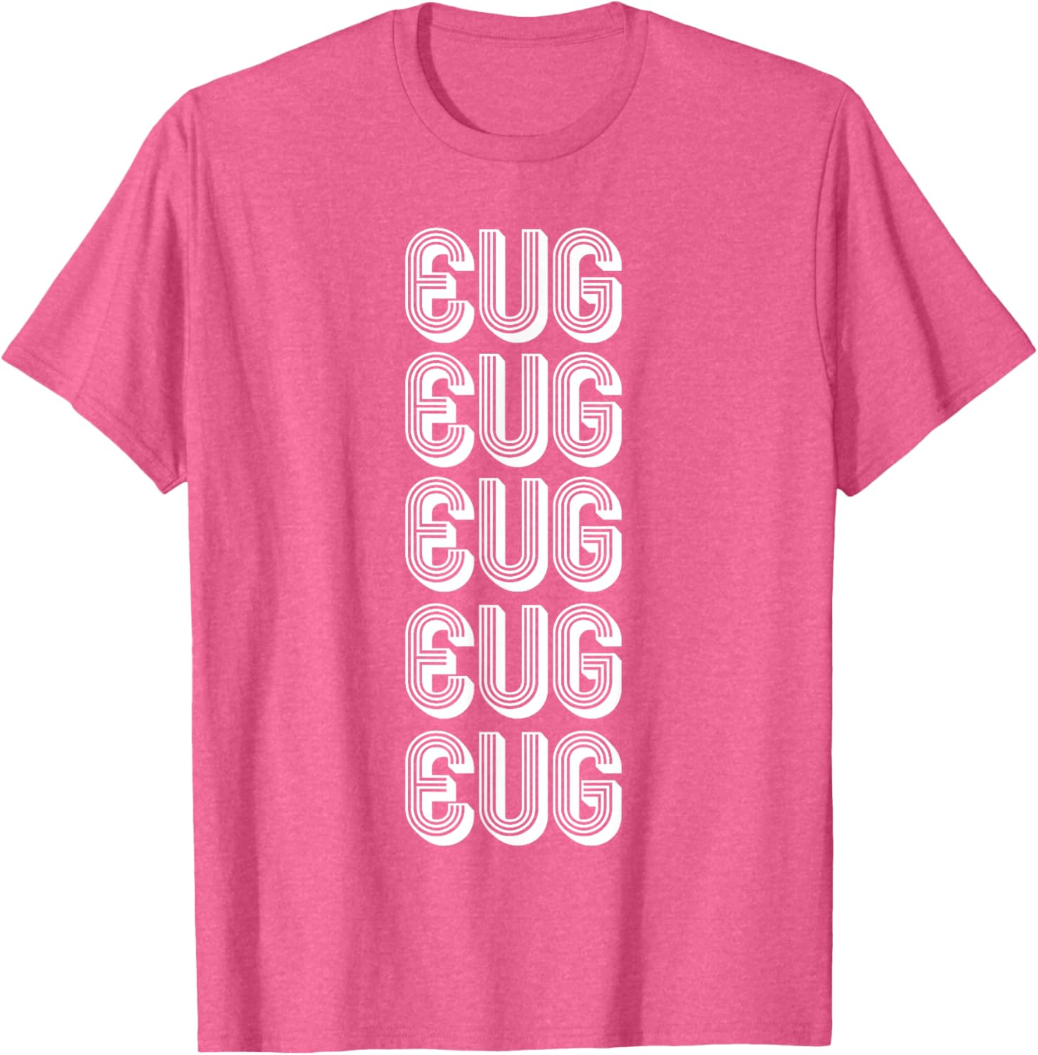 EUG Eugene Airport Travel T-Shirt for Comfortable Travel Style - 6