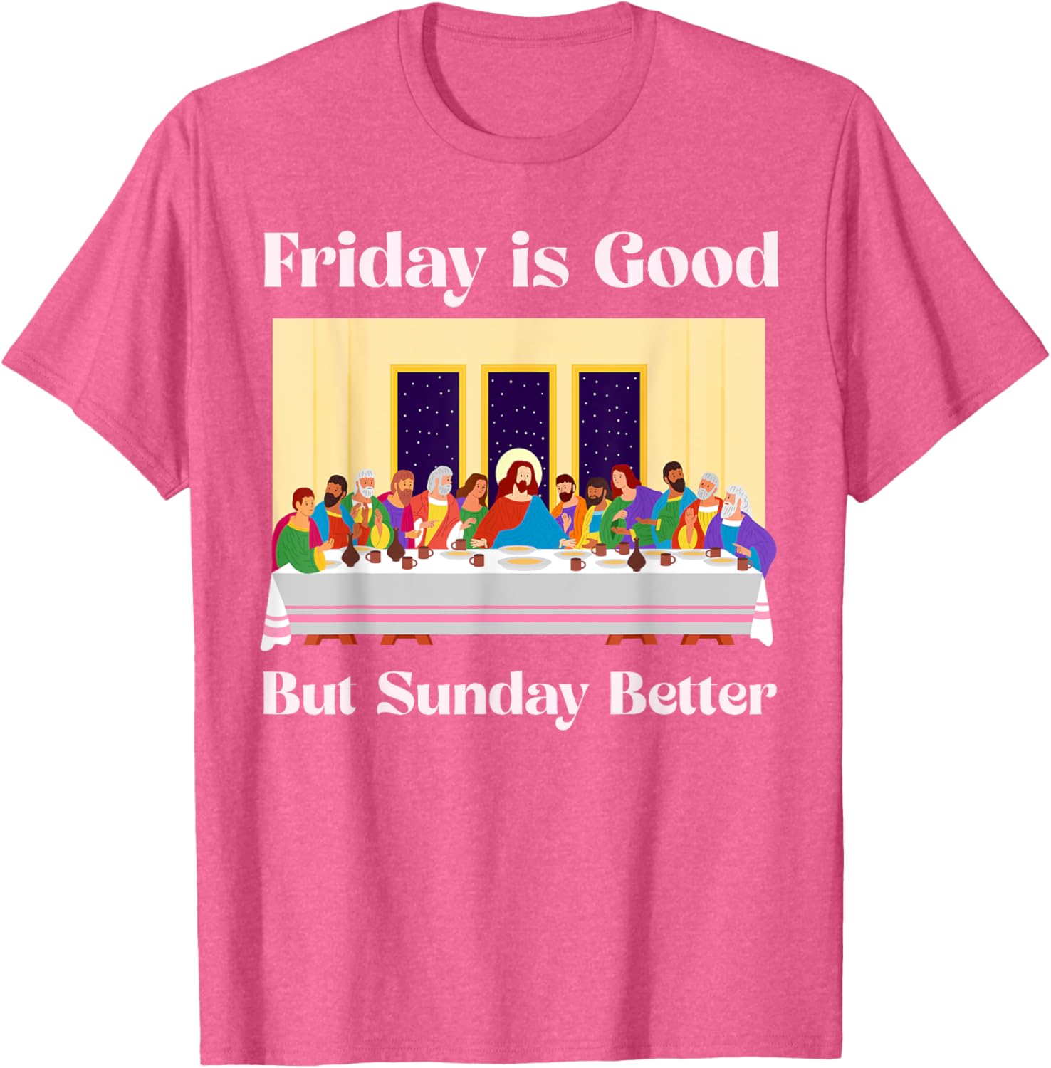 Friday is Good But Sunday is Better Easter T-Shirt for Christians - 19