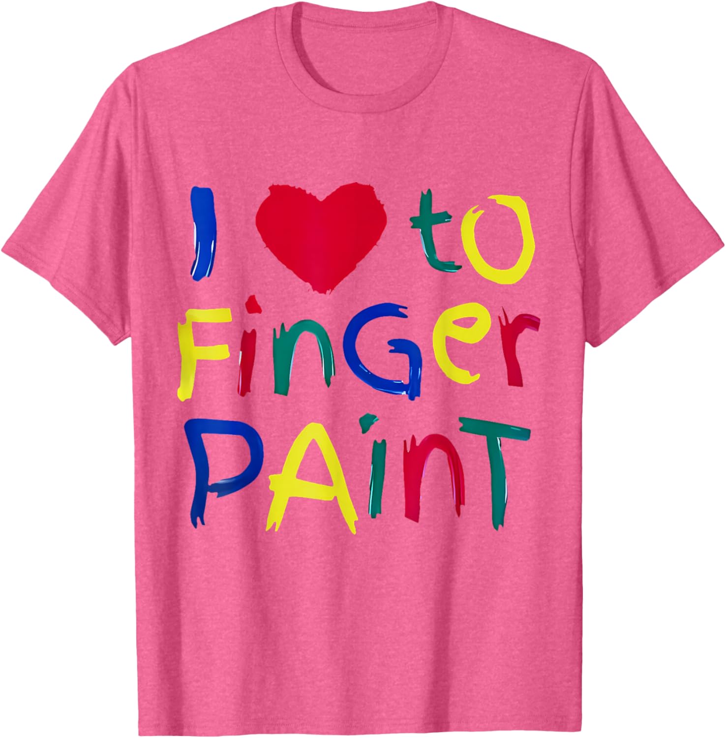 Cute Couple Finger Painting T-Shirt for Artsy Couples and Creative Fun - 3