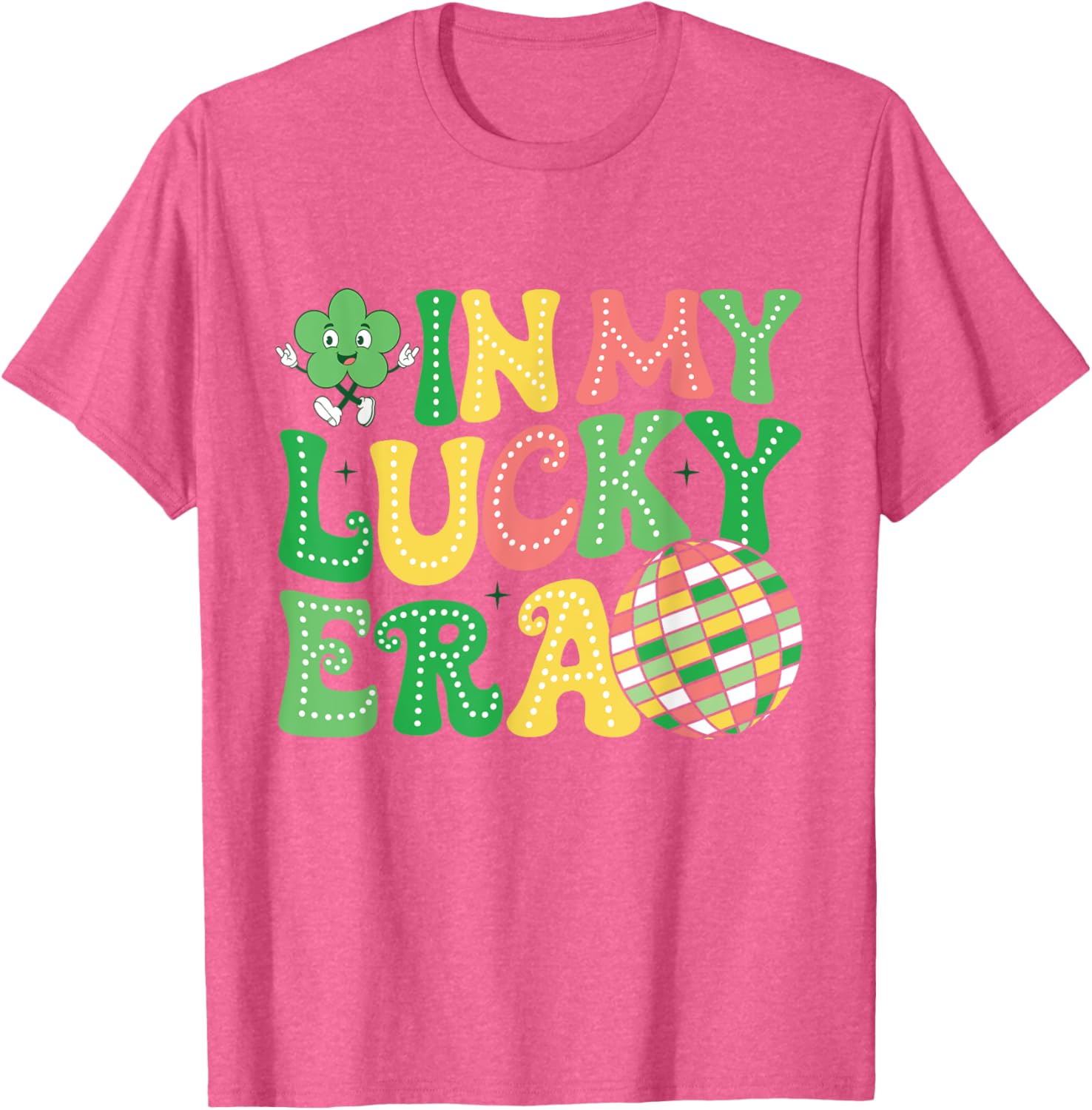 Funny St Patricks Day Shamrock T-Shirt for Kids - Lucky Era Design - 8