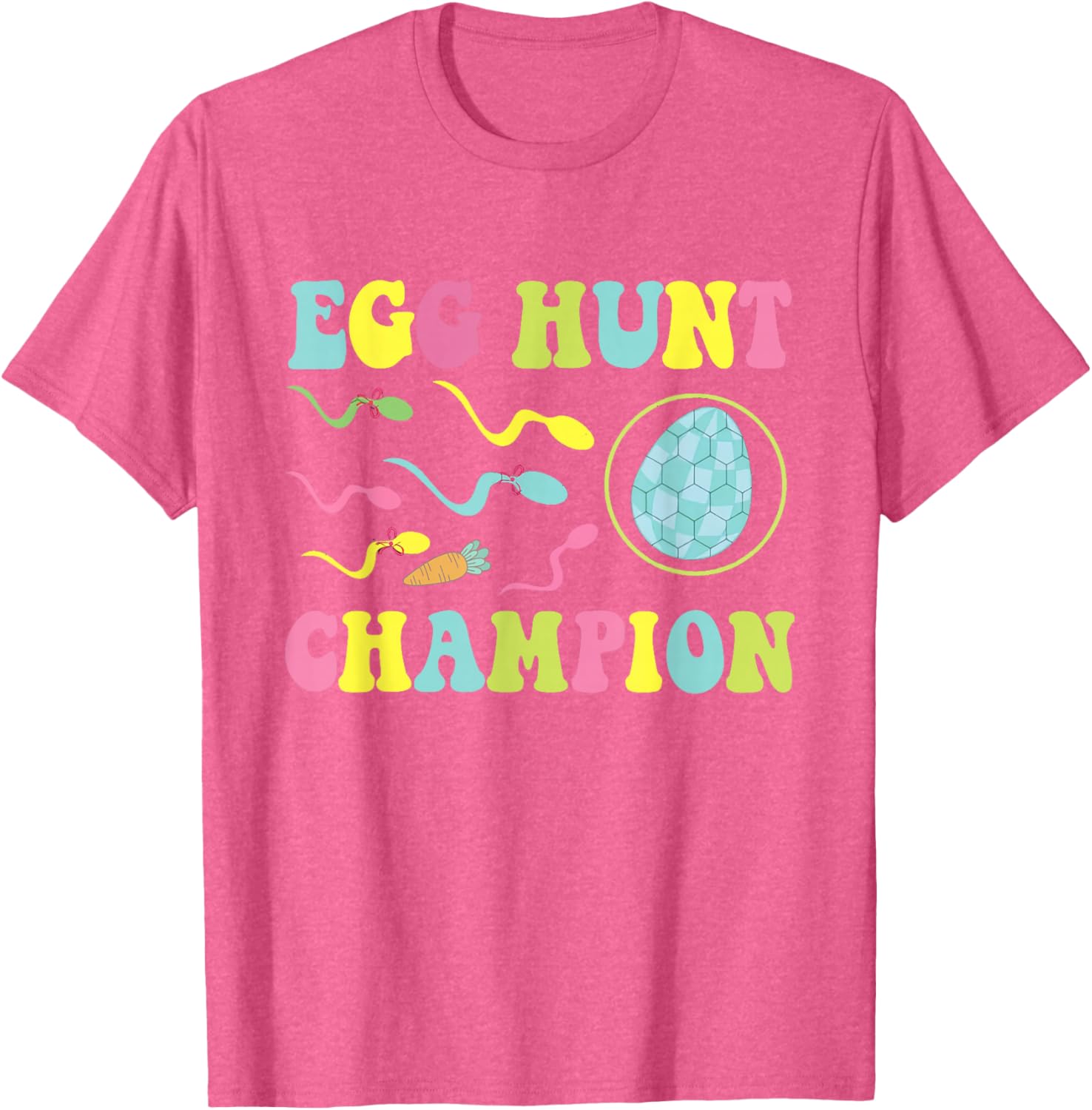 Funny Dad Easter Pregnancy Announcement T-Shirt for Egg Hunt Champions - 18
