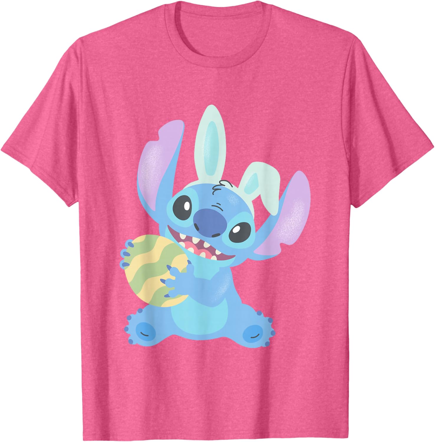 Cute Lilo & Stitch Easter T-Shirt with Adorable Stitch in Bunny Ears - 10