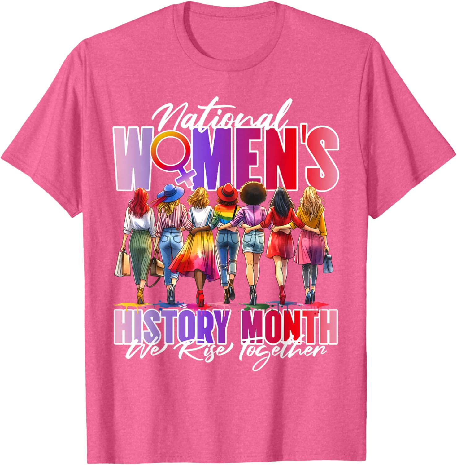 Embrace Equity Women's History Month 2025 T-Shirt for Every Woman - 13