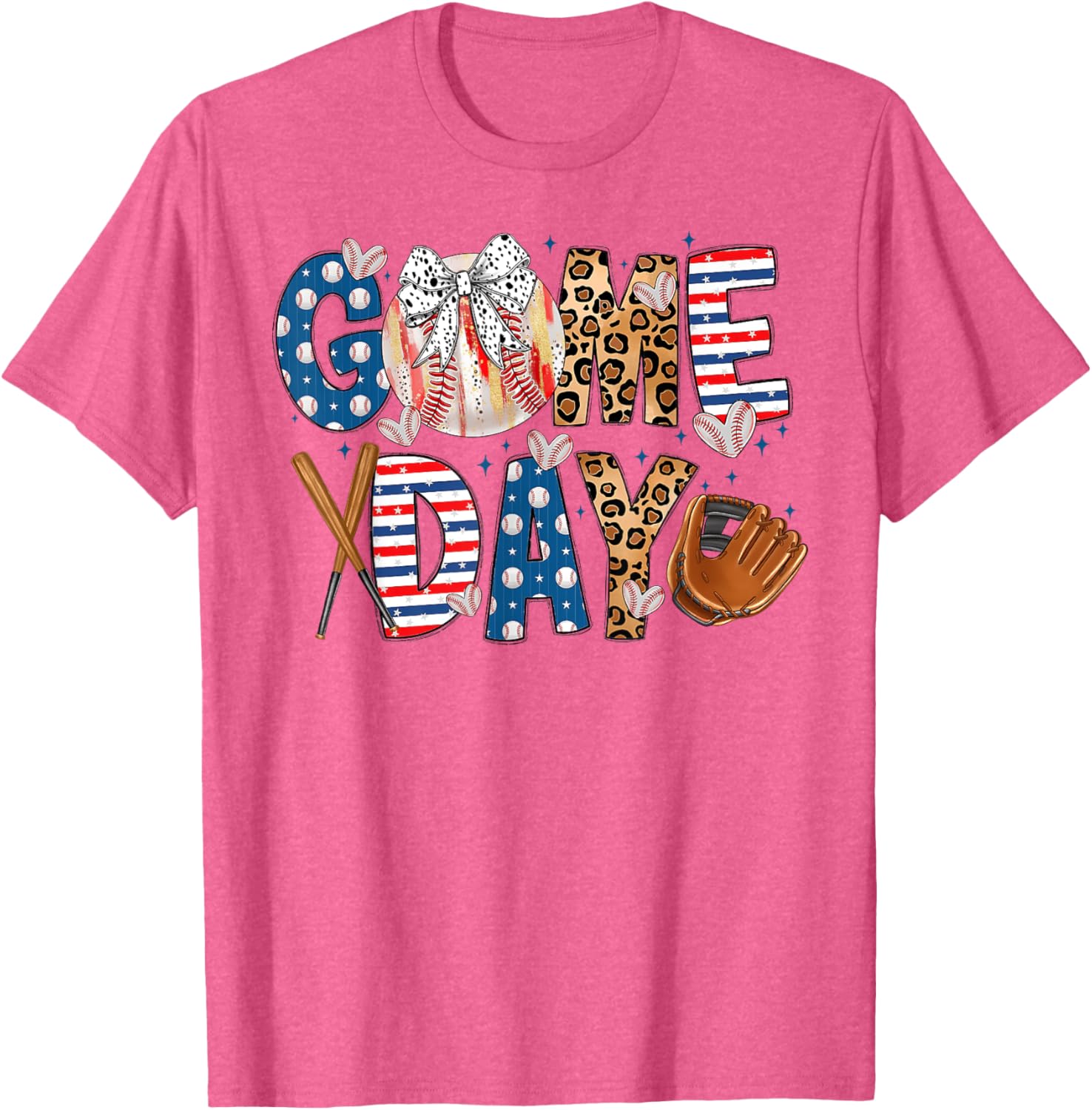 Funny Coquette Bow Baseball Mom T-Shirt for Game Day Enthusiasts - 13