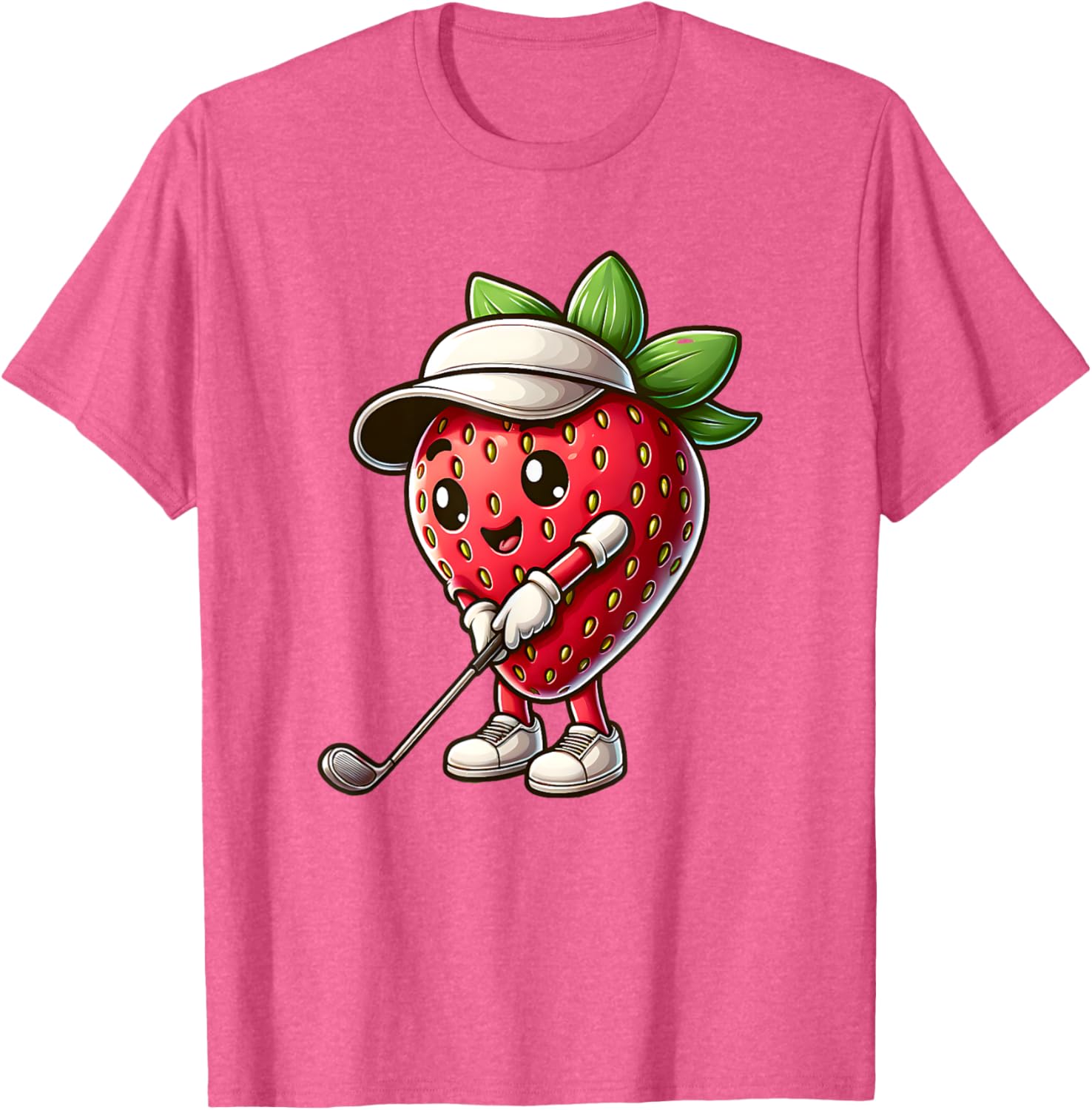 Funny Strawberry Golf Buddy T-Shirt for Golf Lovers and Friends - 12