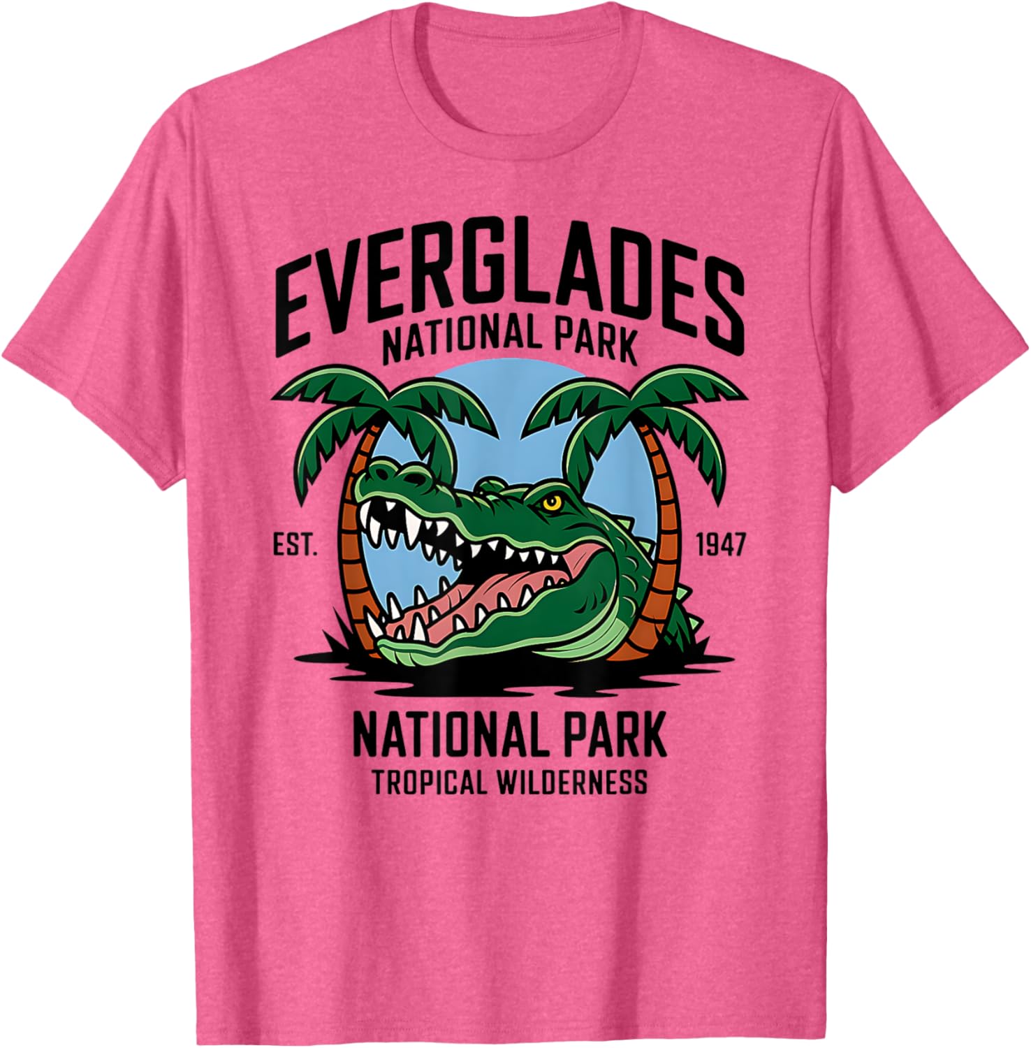 Everglades National Park Tropical Wilderness T-Shirt for Nature Lovers - 19