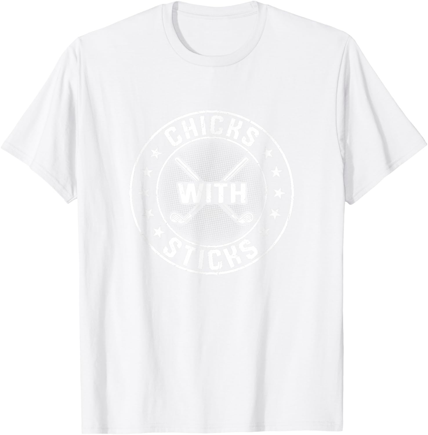 Chicks With Sticks Golf T-Shirt for Women β Fun Golfer Apparel - 11