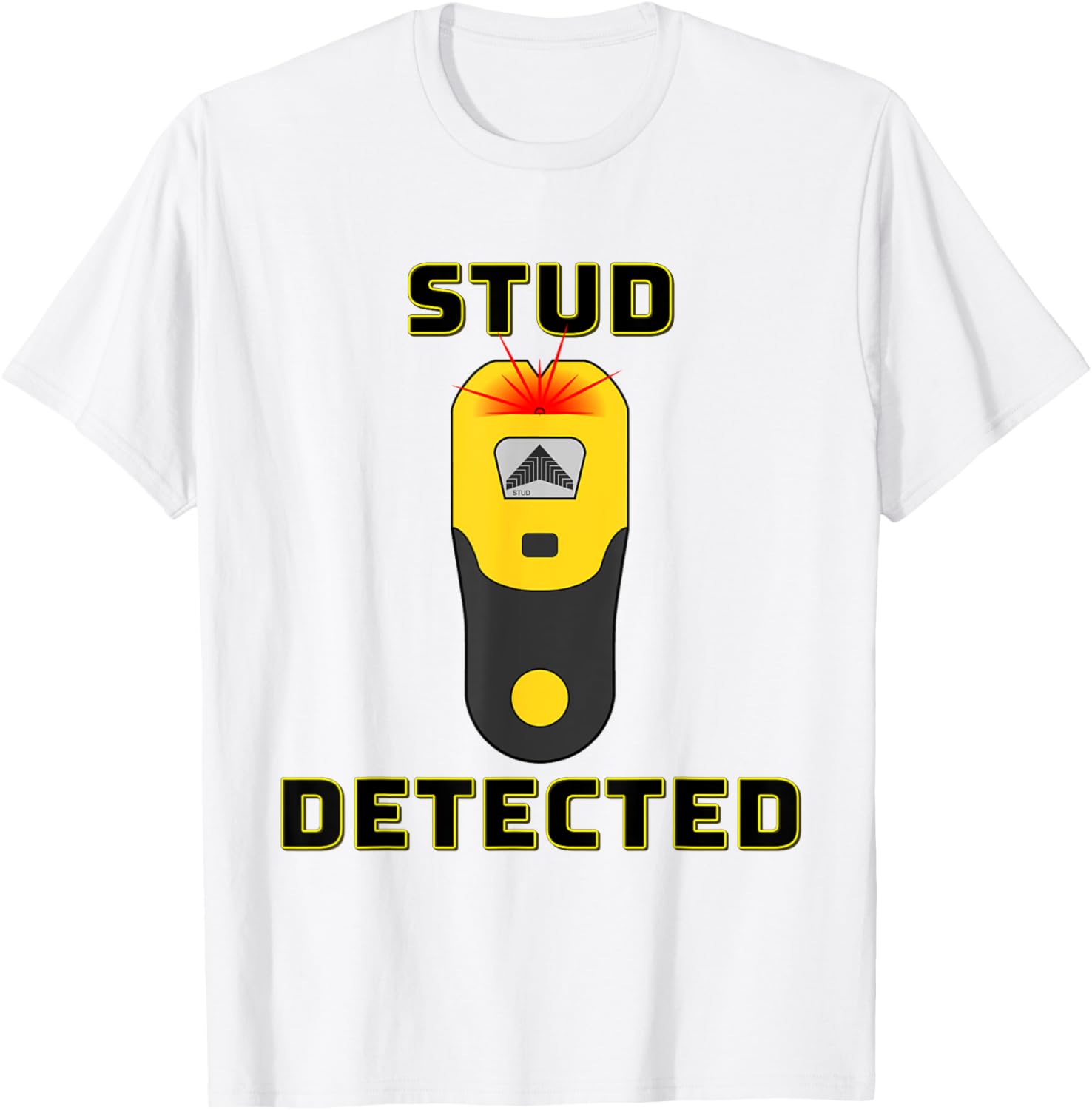 Funny Couples Detector T-Shirt for Construction Humor Lovers - 7
