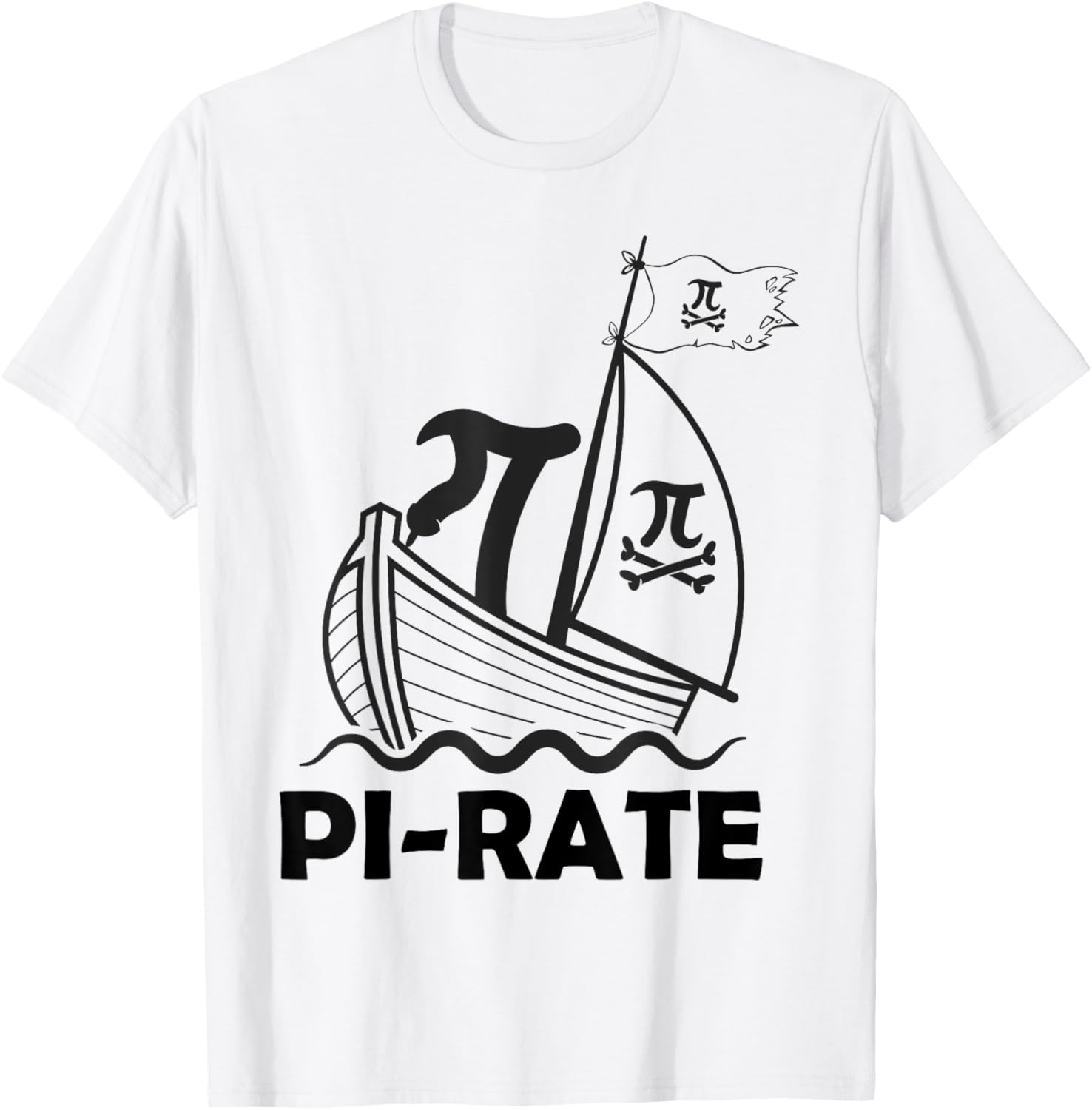 Funny Pirate Math Teacher Pi Day T-Shirt for Math Lovers and Teachers - 4