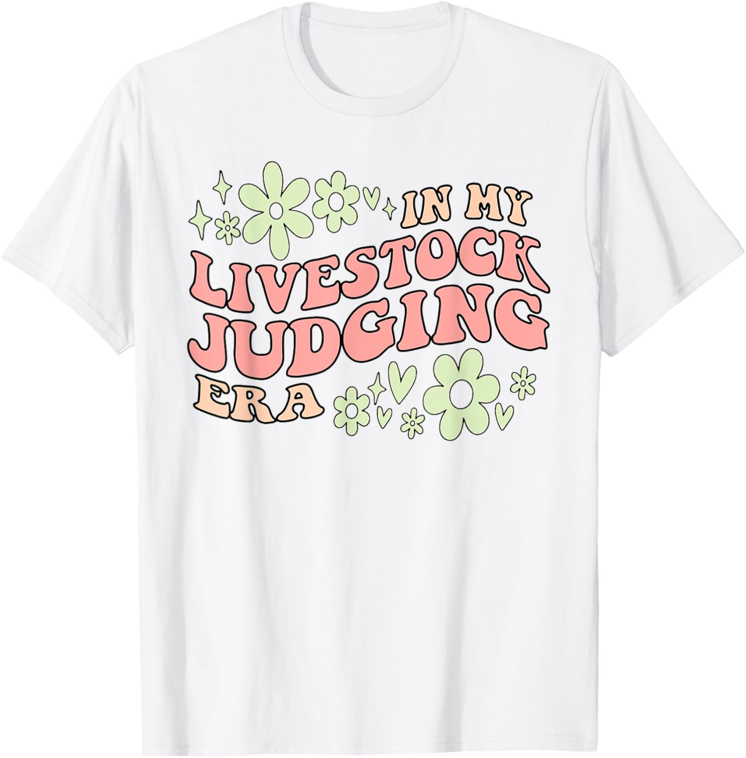 Funny In My Livestock Judging Era T-Shirt for Animal Lovers and Farmers - 22