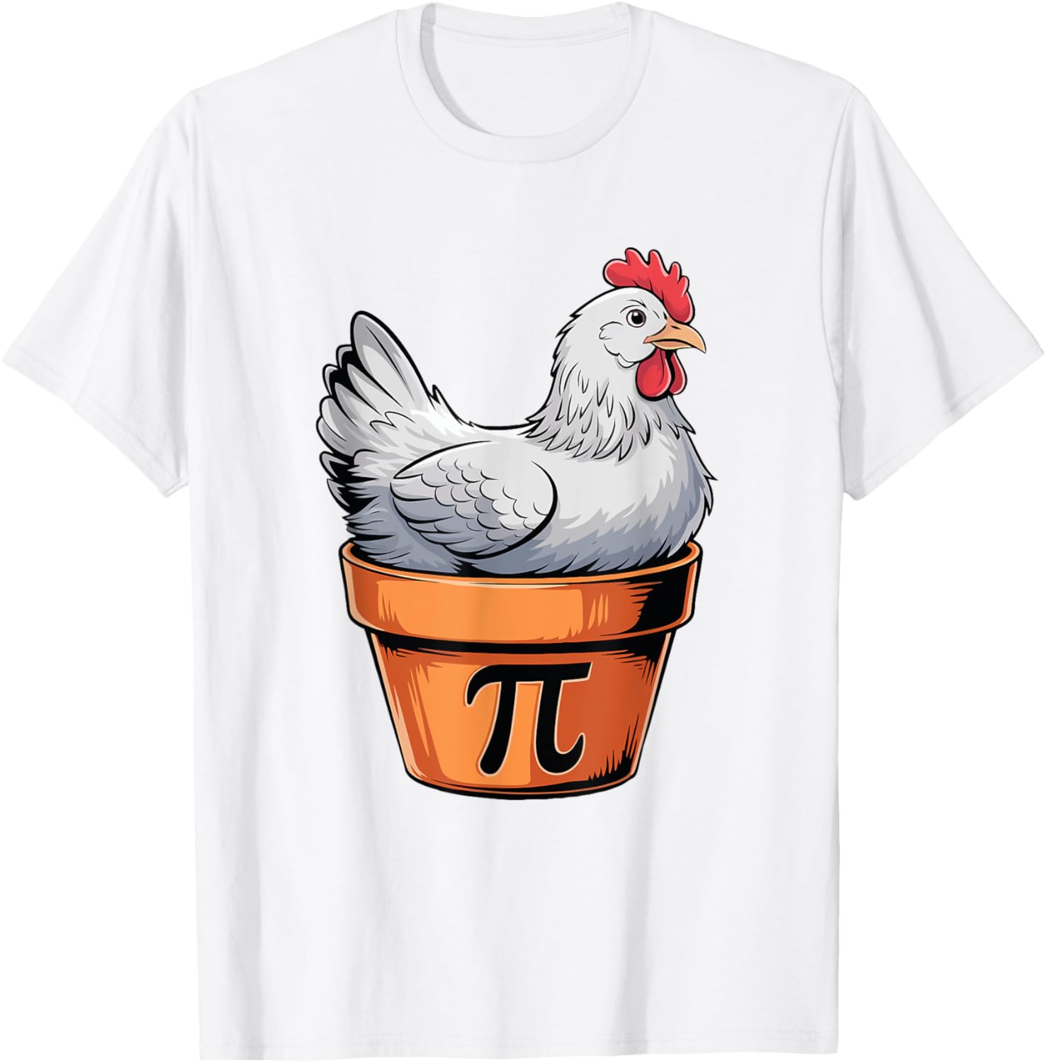 Funny Chicken Pot Pie Day T-Shirt for Teachers and Students March 14 - 6