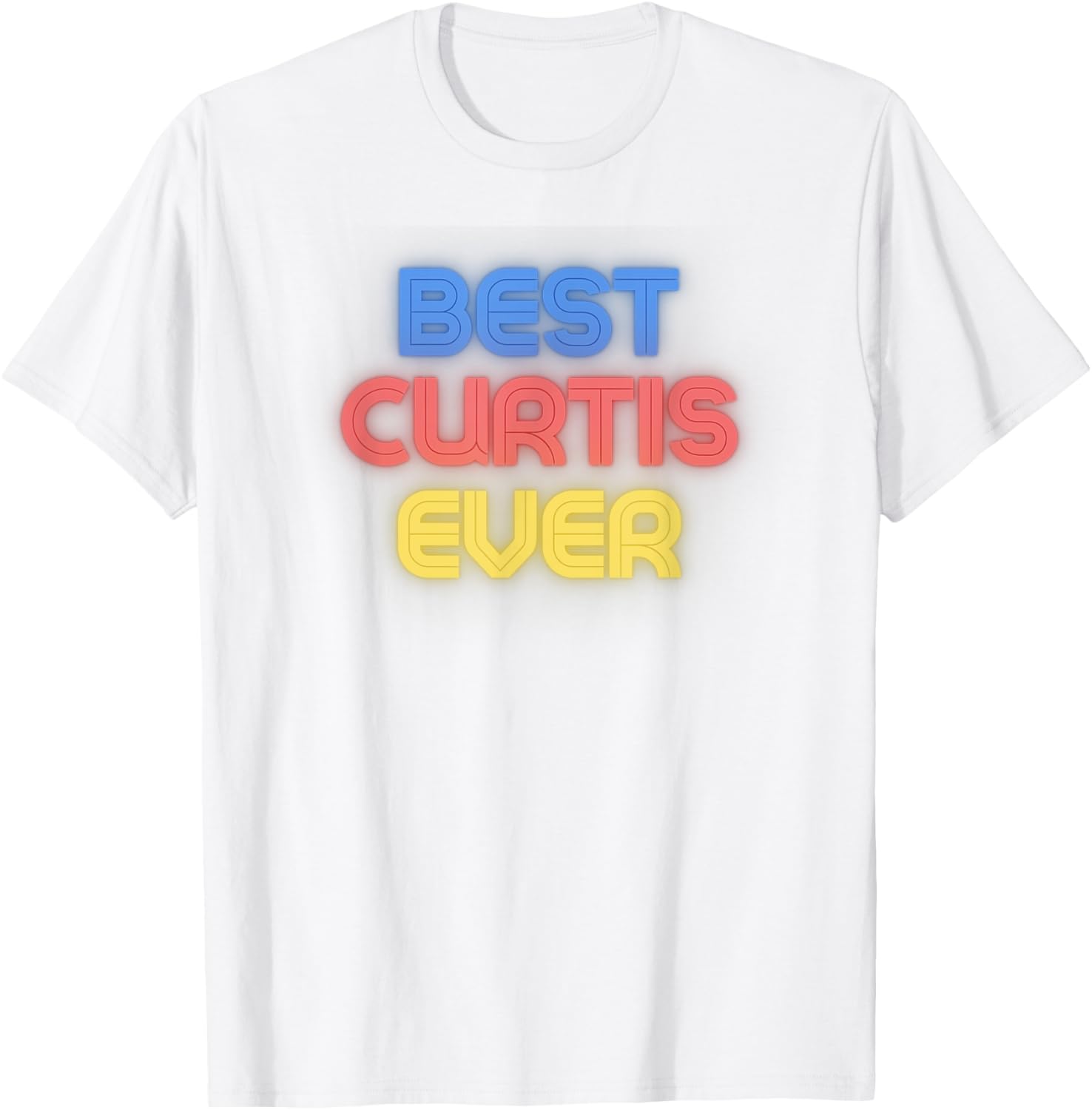 Funny Curtis Name T-Shirt - Best Curtis Ever Graphic Tee for Men and Women - 6