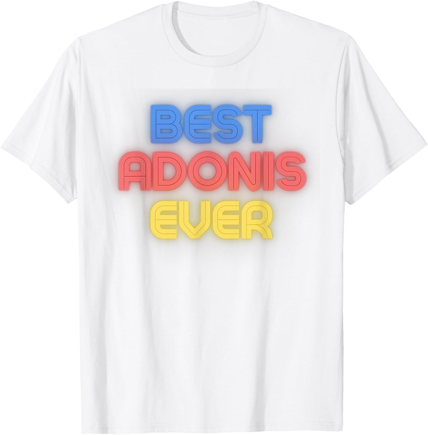 Funny Best Adonis Ever T-Shirt for Adonis Fans - Stylish Apparel - 2