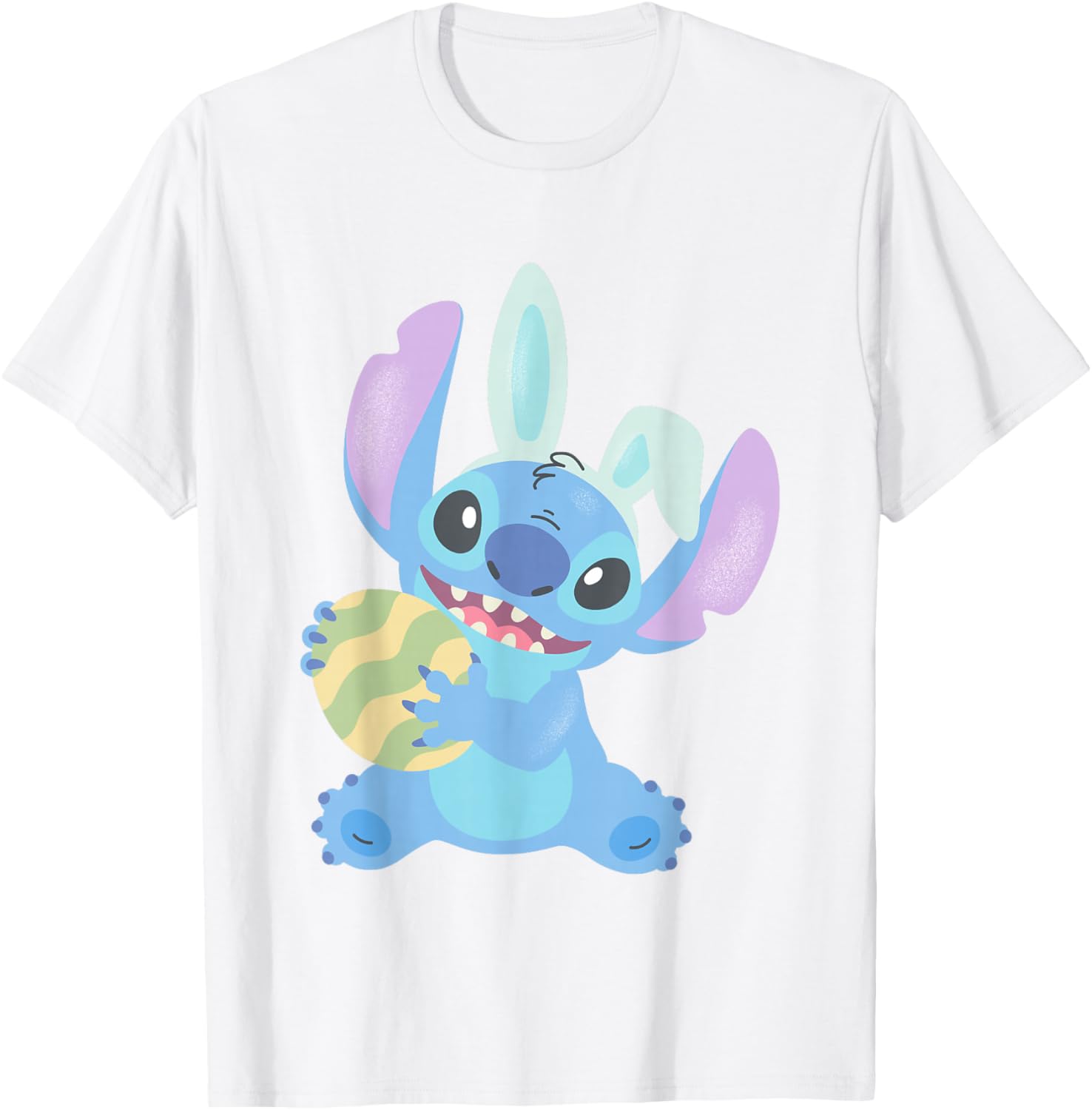 Cute Lilo & Stitch Easter T-Shirt with Adorable Stitch in Bunny Ears - 9