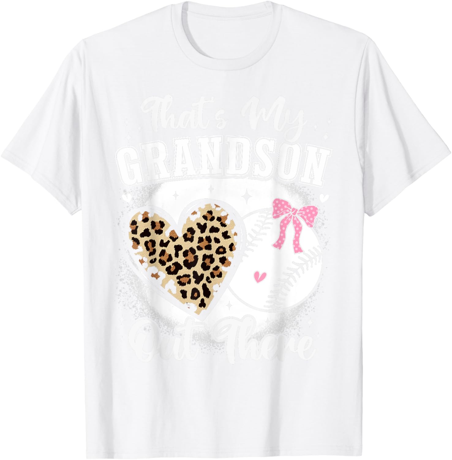 Cheer Grandma Tshirt for Baseball Nana Proud of Her Grandson - 21
