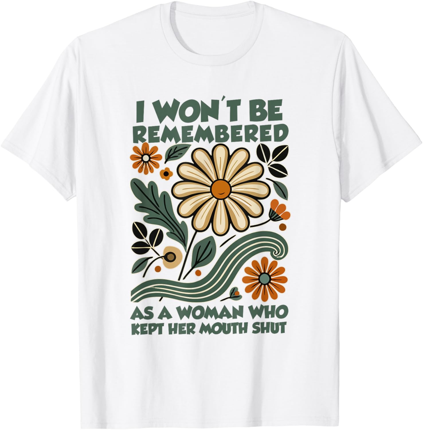 Empowered Woman Statement T-Shirt - Speak Up and Stand Out Clothing - 7