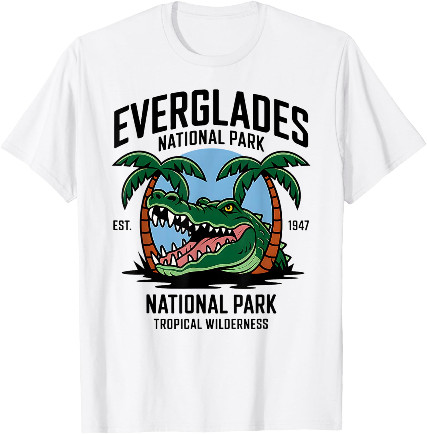 Everglades National Park Tropical Wilderness T-Shirt for Nature Lovers - 15