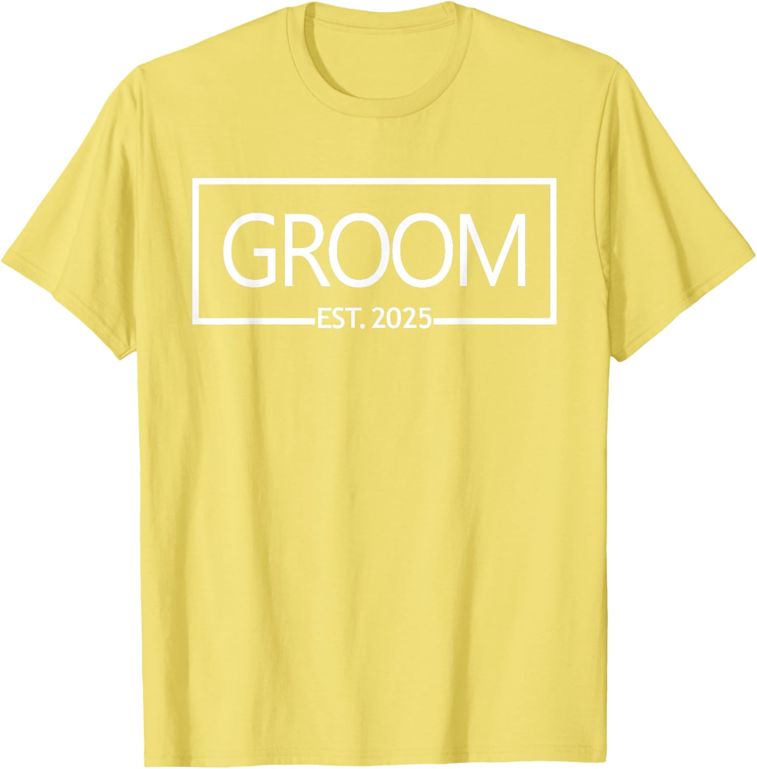 Groom Est. 2025 Bachelor Party T-Shirt for Future Husbands - 17