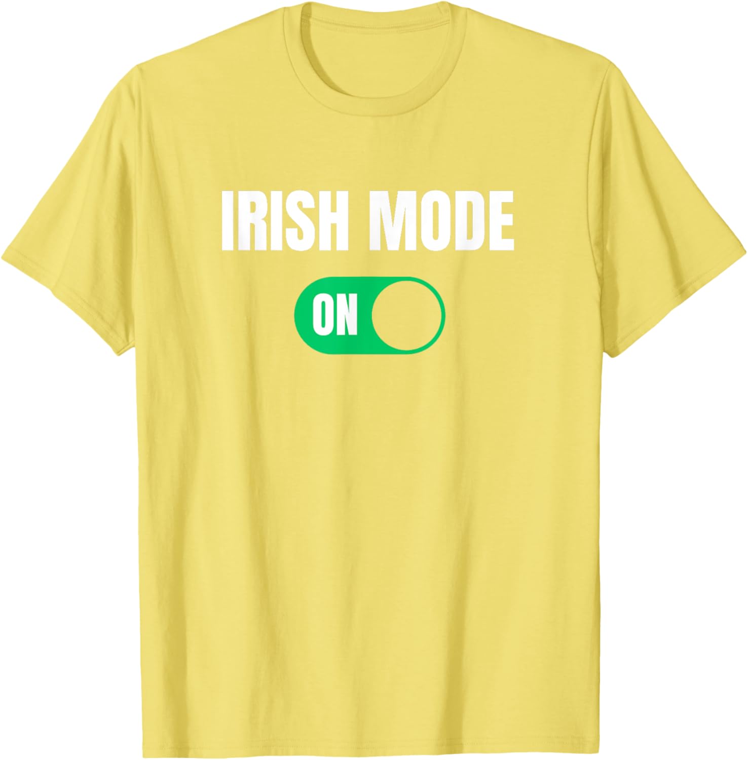 Funny Irish Mode On St. Patrick's Day T-Shirt for Men - 2