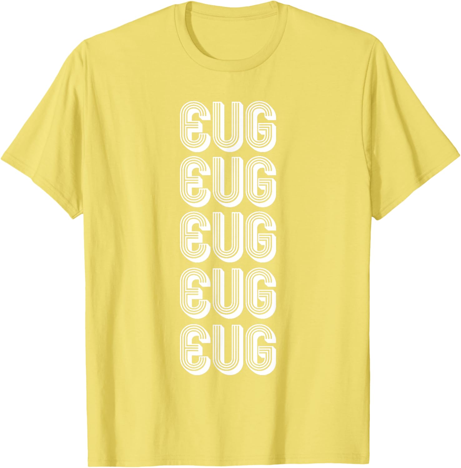 EUG Eugene Airport Travel T-Shirt for Comfortable Travel Style - 25