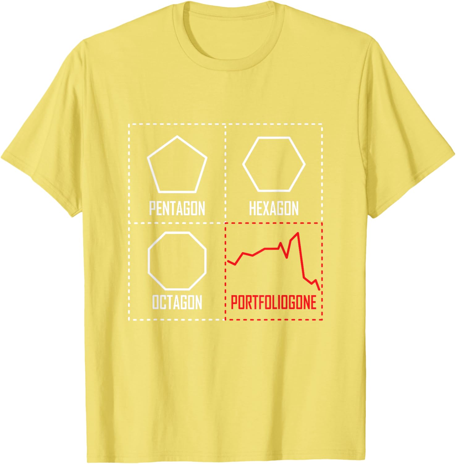 Funny Geometry Portfolio Stock Market Quote T-Shirt for Fun Outfits - 6