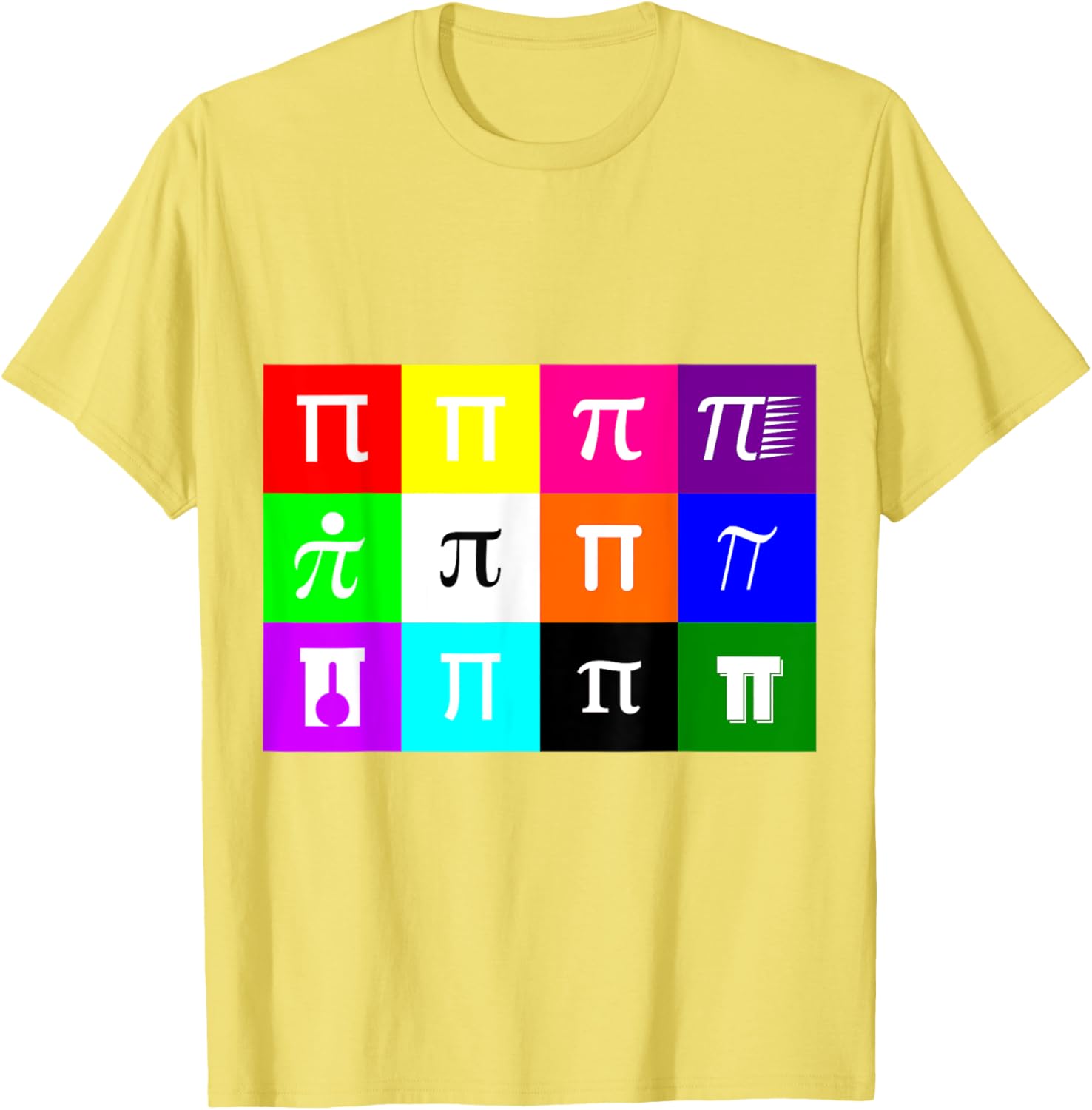 Colorblock Happy Pi Day T-Shirt for Math Geometry Nerds and Geeks - 9