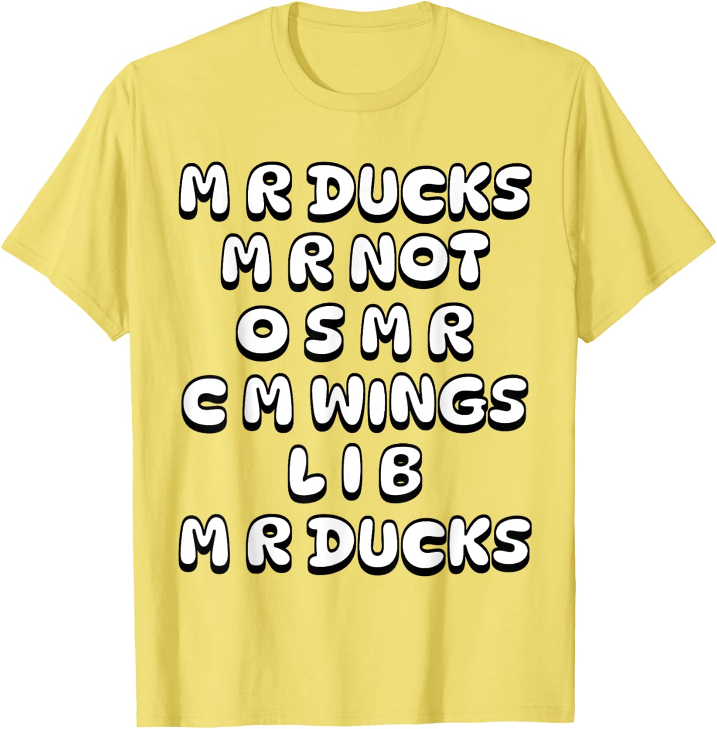 Funny M R Ducks Lover T-Shirt with Wings for Fun Casual Wear - 13