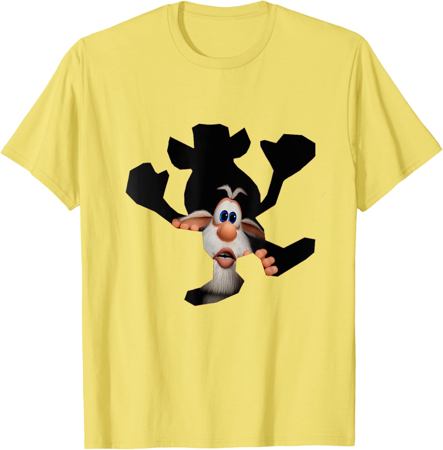 Cool Wall Hole Booba T-Shirt for Unique Casual Style and Comfort - 5