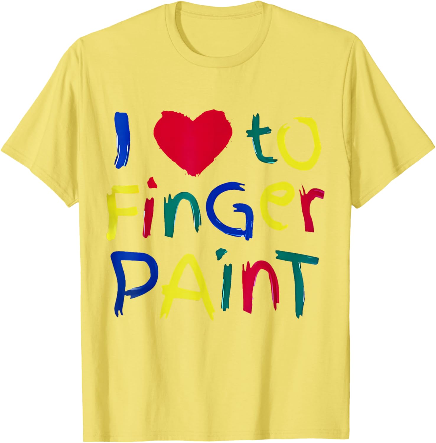 Cute Couple Finger Painting T-Shirt for Artsy Couples and Creative Fun - 9