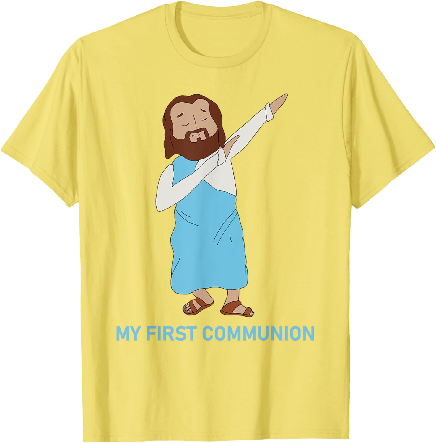 Funny Dabbing Jesus T-Shirt for First Communion - Catholic Gift - 2