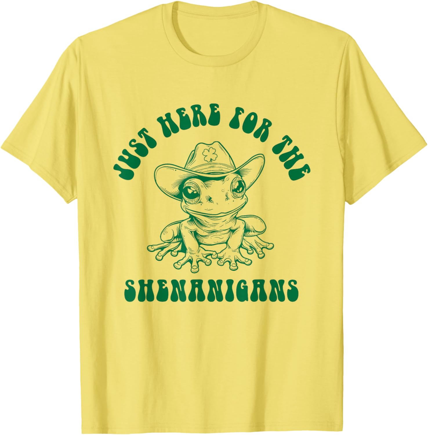 Frog Cowboy Hat St Patricks Day T-Shirt for Fun Shenanigans - 6