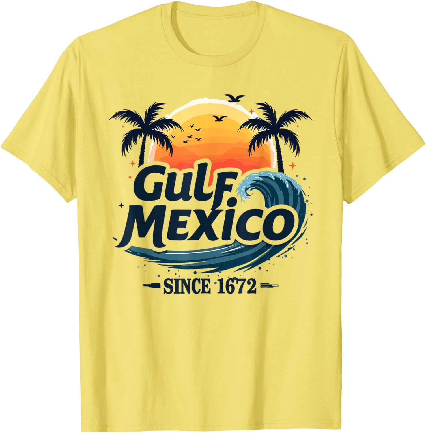 Gulf of Mexico Forever Chill T-Shirt for Comfortable Beach Vibes - 10