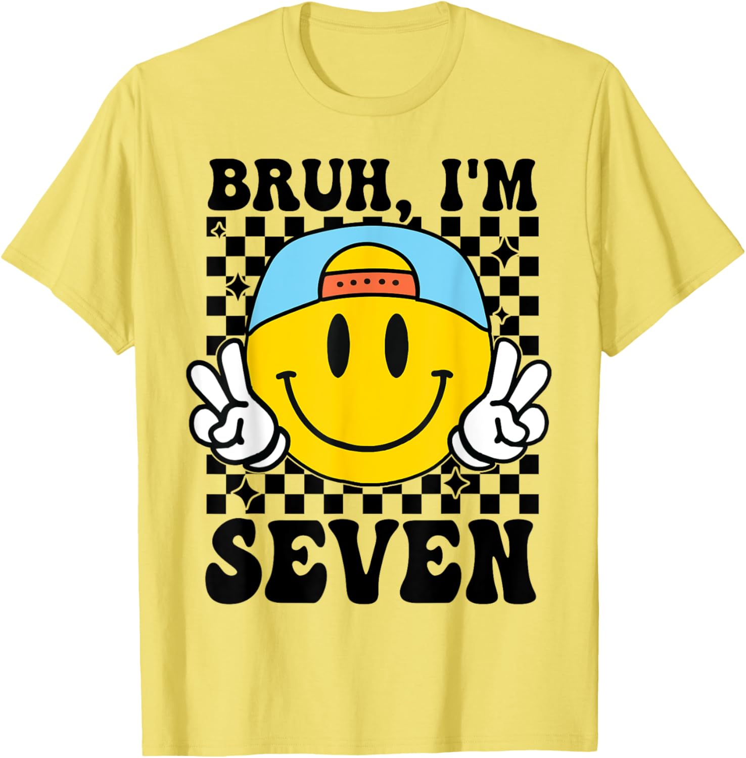 Groovy 7th Birthday T-Shirt for Boys and Girls - Fun Party Gift - 11