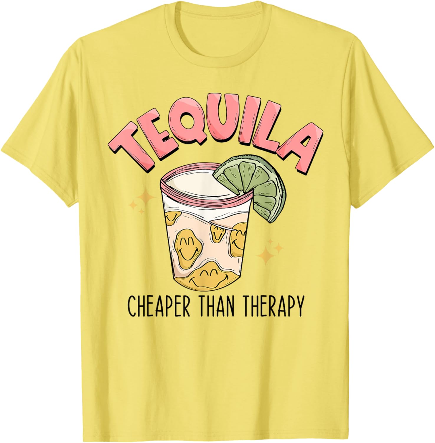 Funny Tequila Therapy T-Shirt for Fun Mexican Style Drinking Lovers - 13